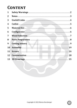Load image into Gallery viewer, Disassemblable workbench plans