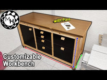 Load and play video in Gallery viewer, Disassemblable workbench plans