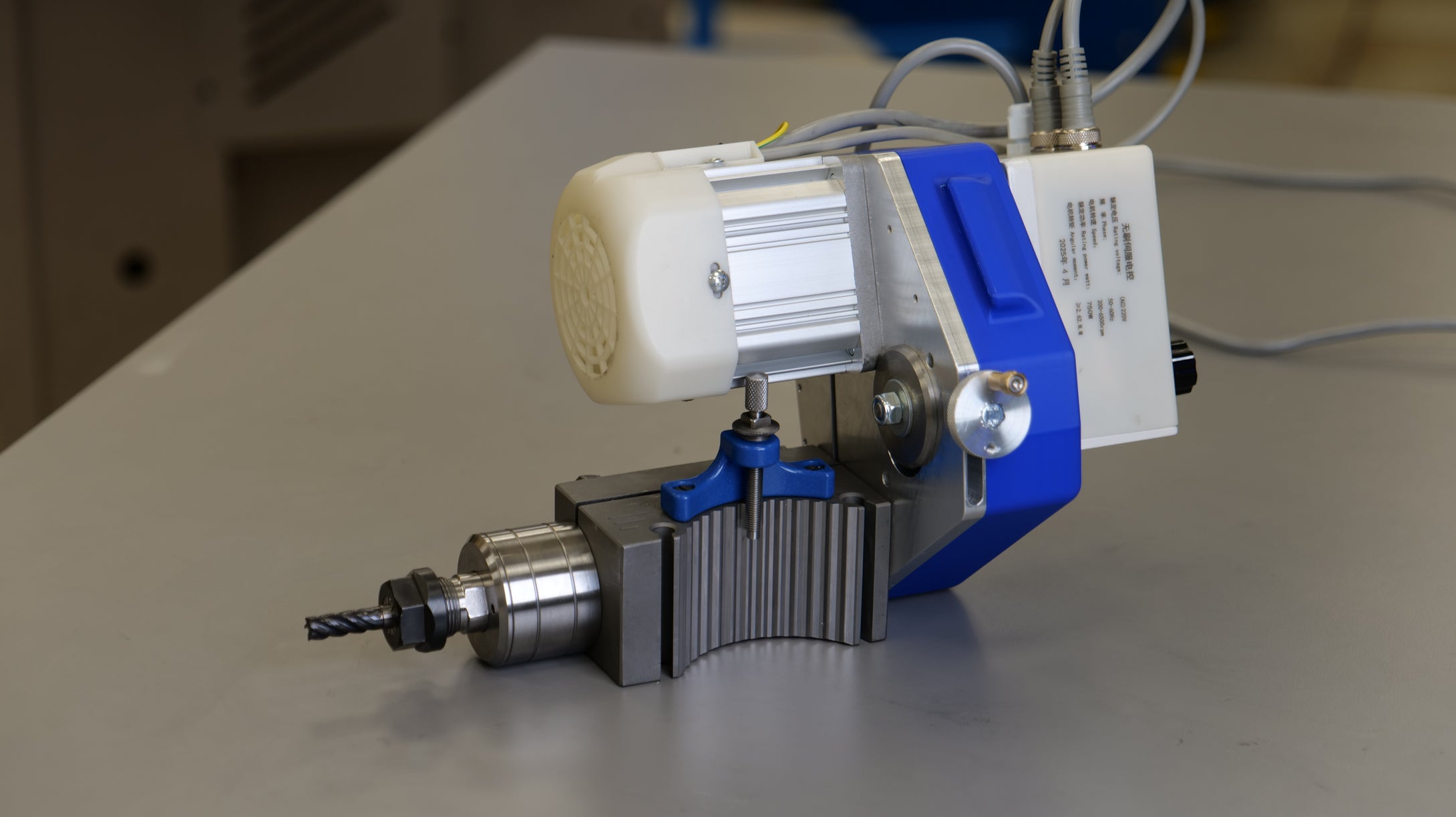Tool post milling spindle plans
